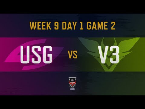 USG vs V3｜LJL 2019 Spring Split Week 9 Day 1 Game 2