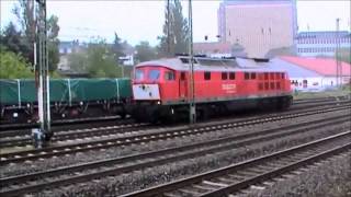 preview picture of video 'Güterzüge / Freight Trains in Düsseldorf-Rath 02.05.14'