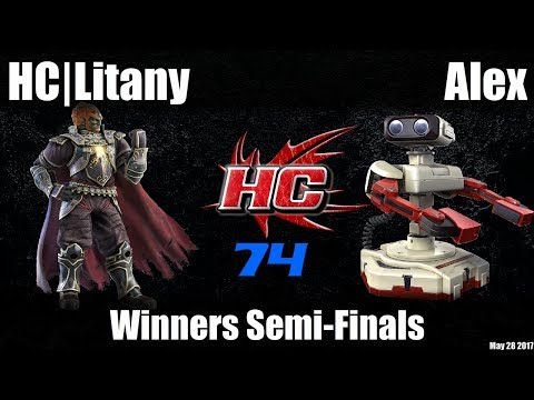 HC74 Smash4 - WSF: HC|Litany (Ganondorf) vs Alex (ROB)