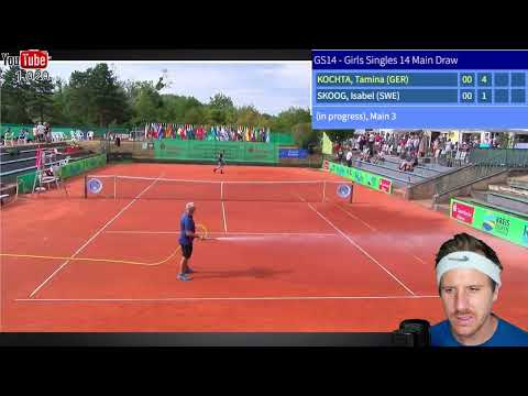 U14 Supercategory PETIT vs HEWITT  - LIVE Tennis COMMENTARY -