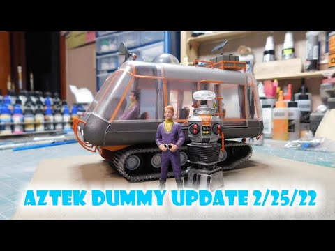 Aztek Dummy Update 2/25/22 - 1/35 scale Lost in Space Chariot