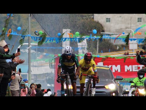 7ma etapa de la vuelta ciclistica Nueva Santa Catarina Ixtahuacan Llegada de Mardoqueo Vasquez