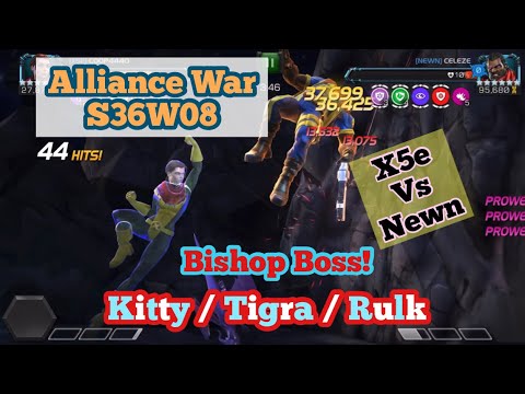 Alliance War S36W08 | X5e vs Newn | Boss Redemption!