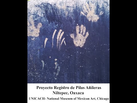 Añil  Proyecto de Registro de Pilas Añileras, Niltepec, Oaxaca  Gallaga 2024