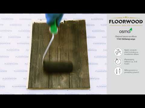 Olejová lazura Osmo 1143 Stříbrný onyx