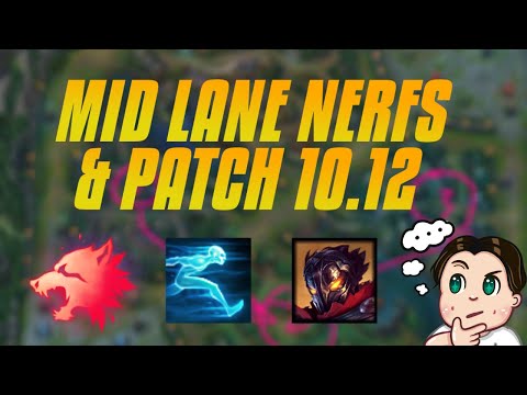 Patch 10.13 Mid Lane Nerf Breakdown - Patch 10.12 Review - Future Of Mid Lane Meta