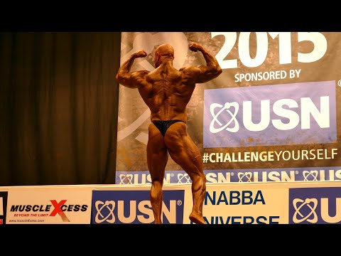 Gary Lister (UK), NABBA Universe 2015 - Masters Over 50 Winner