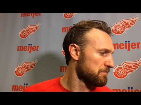 Red Wings' Niklas Kronwall excited to be back in lineup