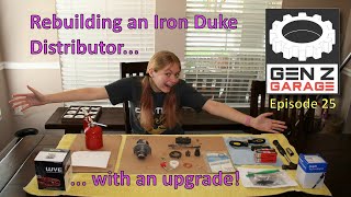 How To - Rebuild a Distributor for a 2.5 GM Iron Duke w/ Upgrades! : Gen Z Garage - Ep 25