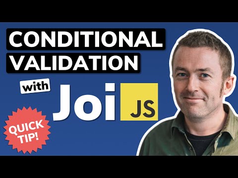 Conditional Validation With Joi And Nodejs Javascript Quick Tip