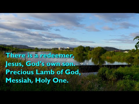 There is a Redeemer (3vv+refrain) [with lyrics for congregations]