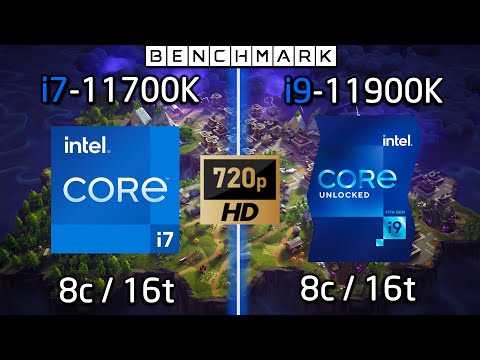Intel i7-11700K vs Intel i9-11900K // Test in 10 Games