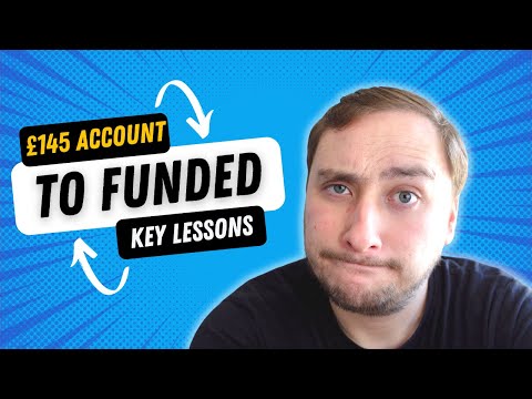 £145 LIVE to $10k FUNDED - KEY LESSONS.