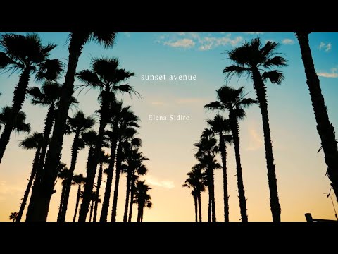 Elena Sidiro - sunset avenue (Lyric Video)