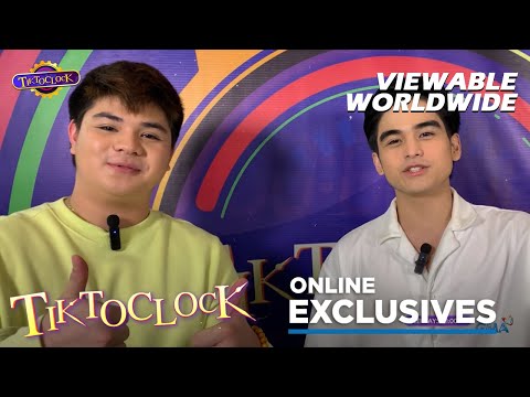 TiktoClock: Bugoy Cariño, nag-enjoy sa kanyang first time sa TiktoClock! (Online Exclusives)