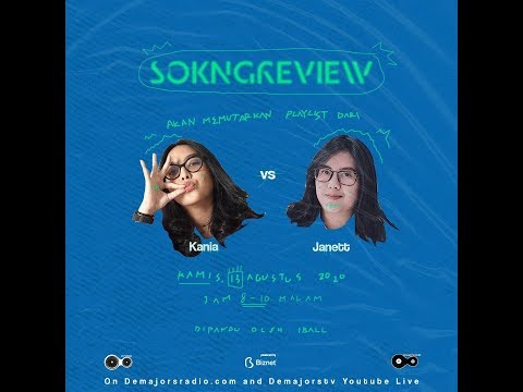 demajorsradio.com - #SokNgreview bareng KANIA & JANETT. #SiaranDirumahaja