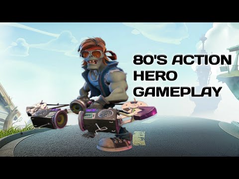 80's action hero gameplay| Plants vs Zombies Battle for Neighborville