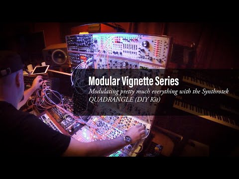 Synthrotek Quadrangle (DIY Kit) modulates... Everything. | Modular Vignette Series