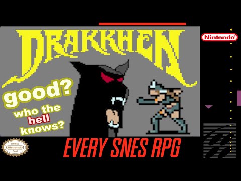 The Drakkhen "review" | Jason Graves | EVERY SNES RPG #1