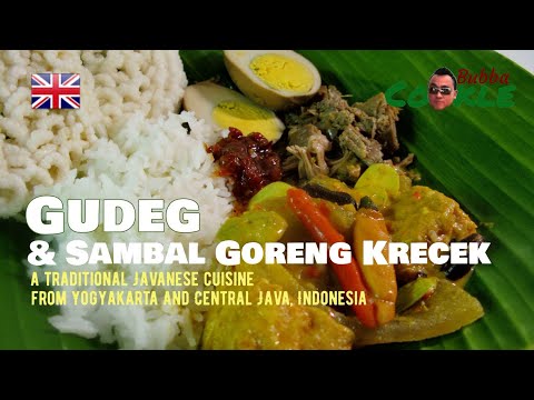 [EN] Recipe GUDEG - a traditional javanese cuisine from Yogyakarta & Central Java, Indonesia