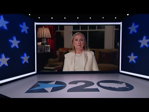 Clinton urges Democrats to vote in 'overwhelming' numbers