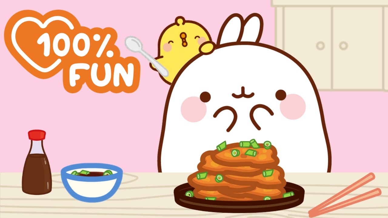 The Best Homemade Kimchi Recipe! 🌶️🥬 Molang’s Korean Food Adventure