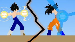 Stick-Nodes Goku vs Vegeta