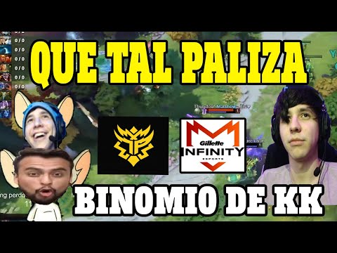 BINOMIO DE KK ! IWO Y MASOKU ANALIZAN THUNDER PREDATOR VS  INFINITY E-SPORTS -  JEIMARI VS MATTHEW