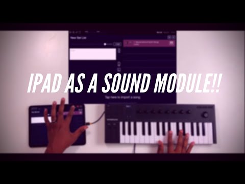This App Will Turn Your iPad Into A Real Sound Module! (Korg Module Pro Review)