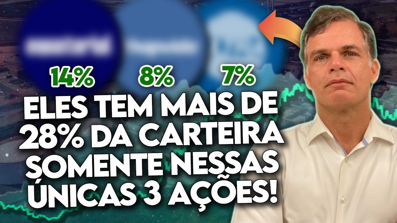 Conheça as 10 MAIORES POSIÇÕES da SQUADRA de Guilherme Aché (Como está a CARTEIRA em AGOSTO) - TOP10