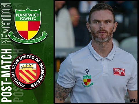 Nantwich Town 0-2 FC United Of Manchester | Ritchie Sutton Post-Match Interview