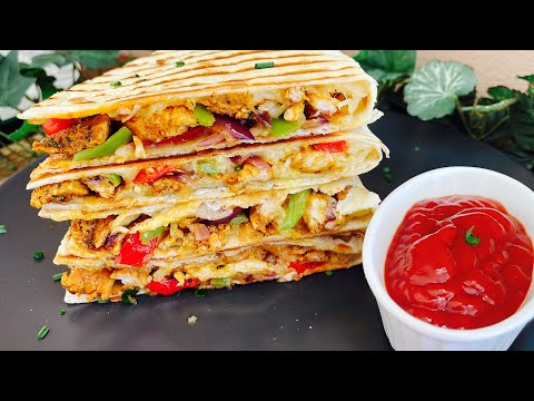 Chicken Quesadilla Recipe | how to make quesadillas | Chicken Quesadillas By Spice Cuisine