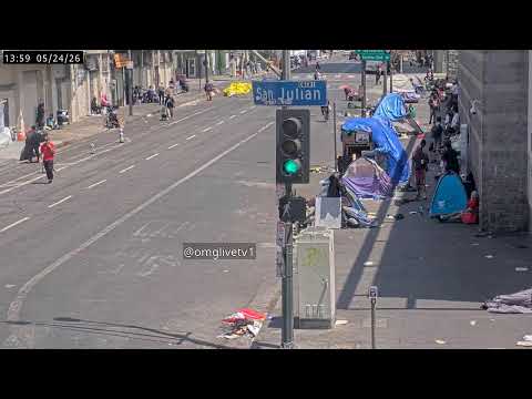 Skid Row Cam 2 Los Angeles CA.