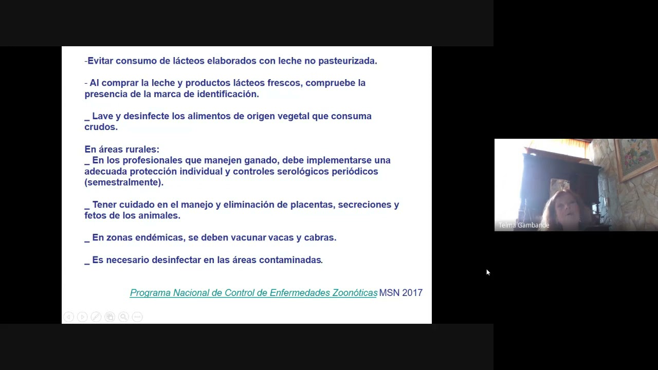 5° Seminario de Defensa 2021. Infecciones sistémicas y zoonosis PARTE 2