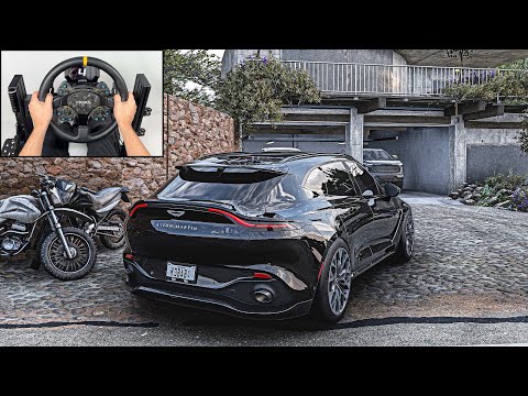 Aston Martin DBX | Forza Horizon 5 | Steering Wheel Gameplay