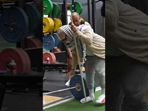 The old man gym Prank