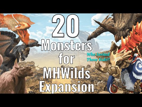 20 Monsters I Want for Monster Hunter Wilds Expansion