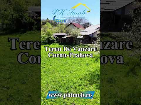 Teren Intravilan de vanzare, Cornu Prahova — Video