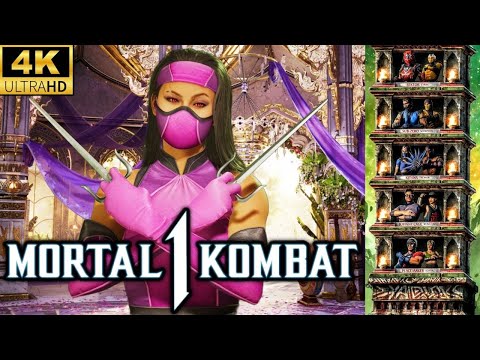 MK1 *MILEENA* KLASSIC MK2 SKIN KLASSIC TOWER GAMEPLAY!! (SONYA AS KAMEO) 4K 60 FPS (MORTAL KOMBAT 1)