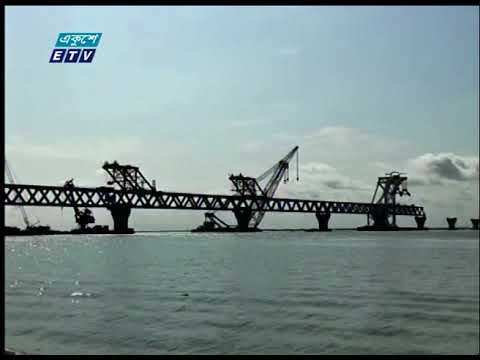 মুন্সীগঞ্জের মাওয়া পয়েন্টে আজ বসছে পদ্মাসেতুর ৩৯তম স্প্যান | ETV News