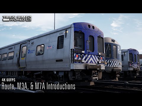 Route, M3A, & M7A Introductions - Harlem Line - First Look - Train Sim World 2