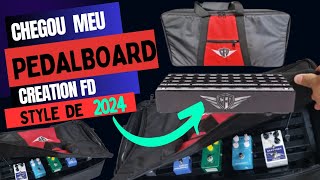 Video thumbnail for Pedalboard 2024 // unboxing CREATION FD STYLE chegou😍🎸 by Douglas Campos oficial