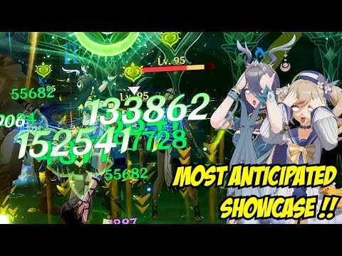 BARBARA FT LAUMA SUPER LUNAR BLOOM ! SPIRAL ABYSS 6.0 I GENSHIN IMPACT