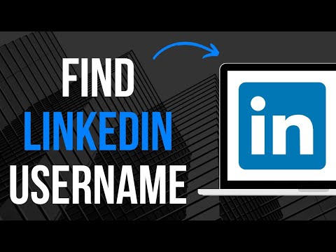 How To Find LinkedIn Username (Easy) - YouTube