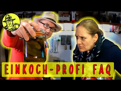 Das große FAQ zum Einkochen - alles über Gläser, Deckel, Gummis