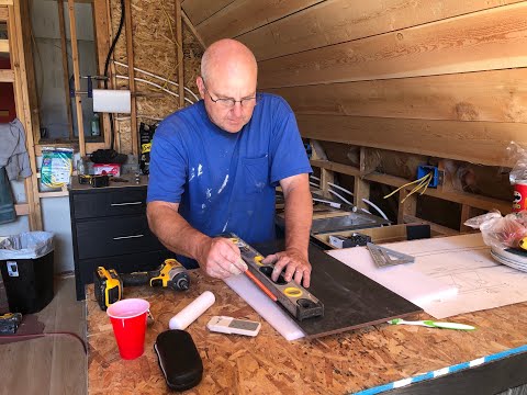 Montana A Frame Bathroom and shower