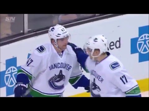 Canucks vs Bruins - Highlights - 1/21/16 - HD