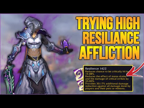 No Crits Available❌ - Duels Affliction Warlock PvP WotLK Classic - Warmane
