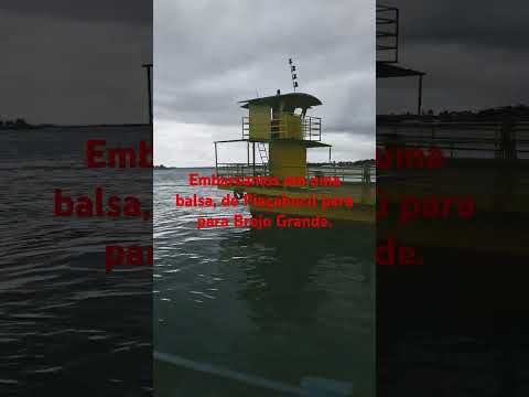 De Piaçabuçu em Alagoas para Brejo Grande, em Sergipe,  de Balsa.
