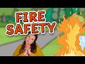 Fire Safety For Kids Fire Drill At School Fire Safety Rules For Kids